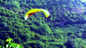 Paragliding flight site of Mehdi Rajeh Behshahr